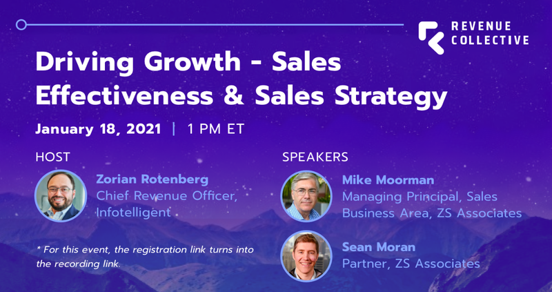 Driving Growth - Sales Effectiveness & Sales Strategy